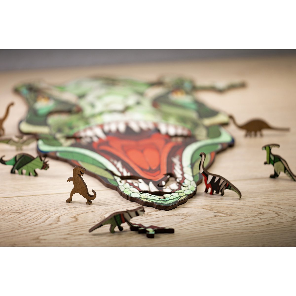 Houten Legpuzzel T-Rex