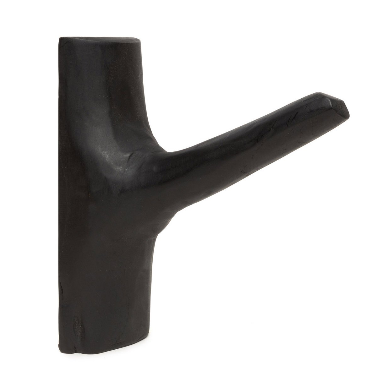 Houten haak - zwart