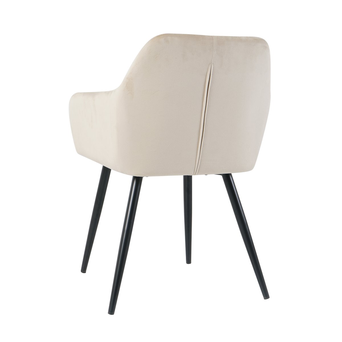 Eetkamerstoel, set van 2 beige