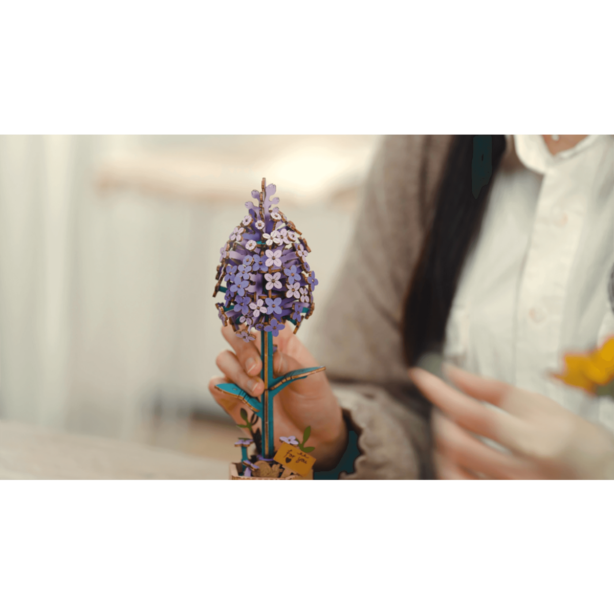 Houten Bloem Lilac, Lila Sering