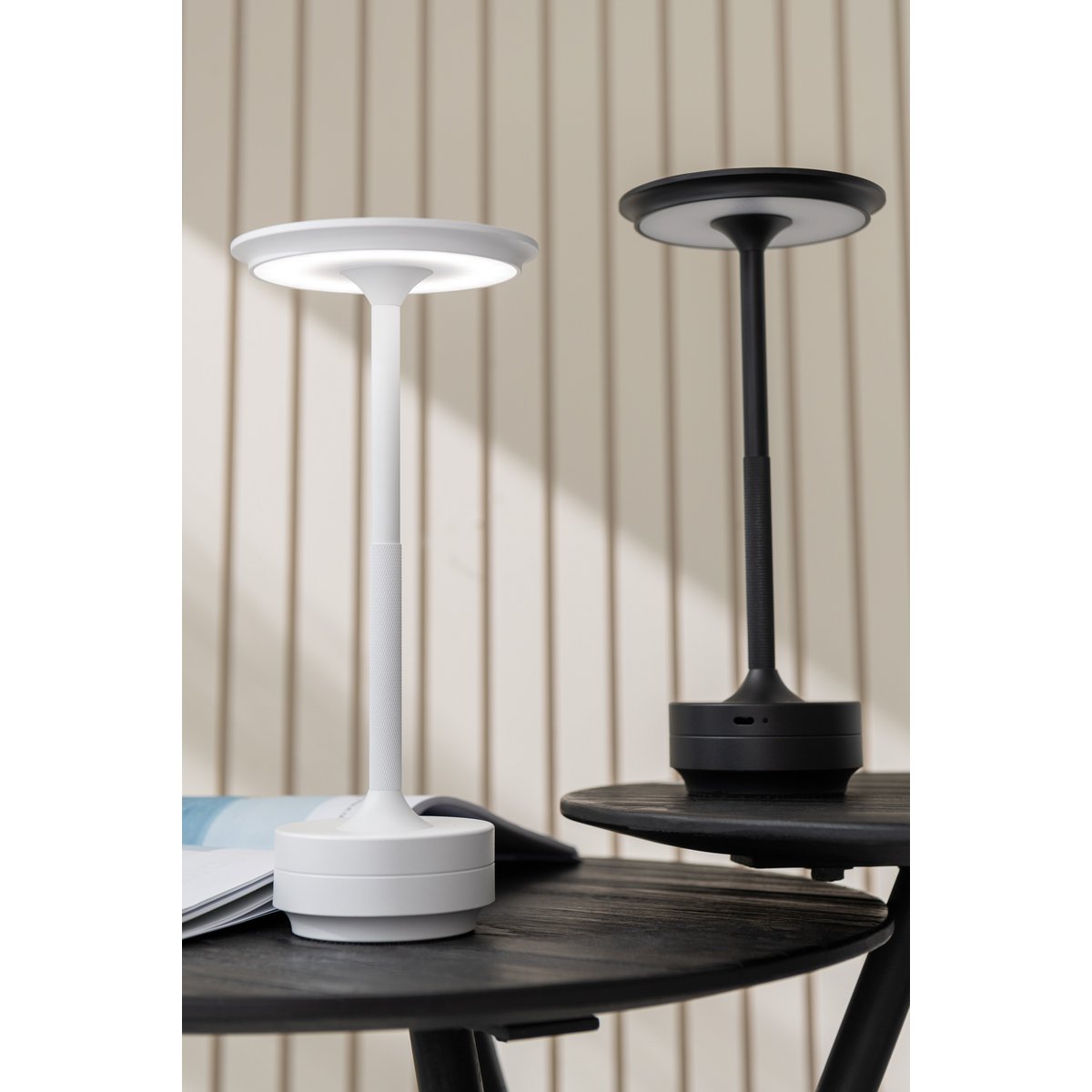 J-line lamp led touch kunststof Wit