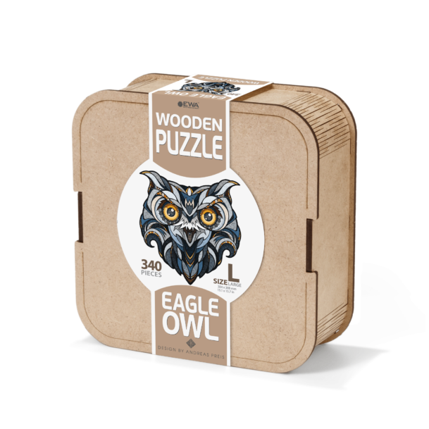 Houten Legpuzzel Uil