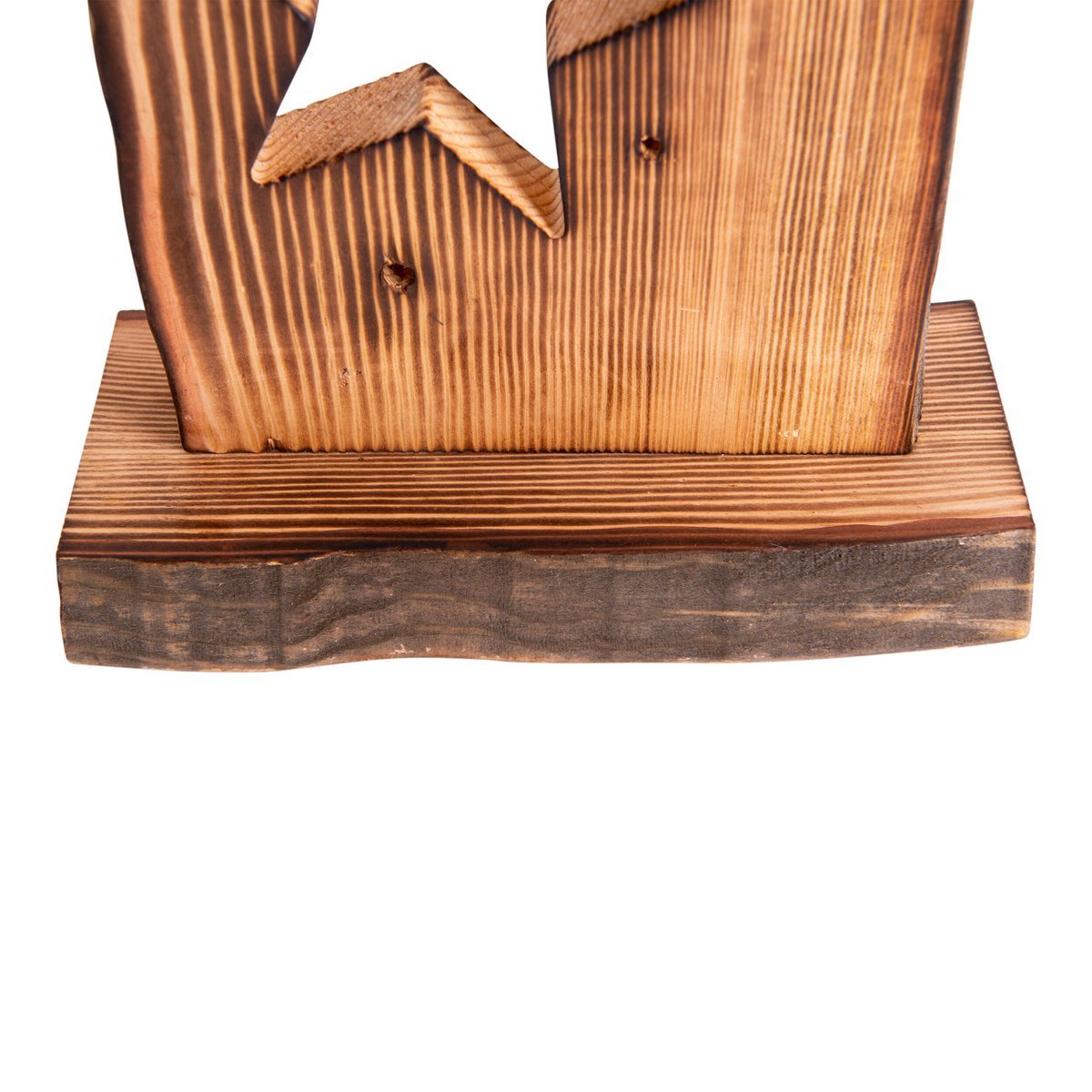 Houten Bord Sterren Hoogte 60cm met LED