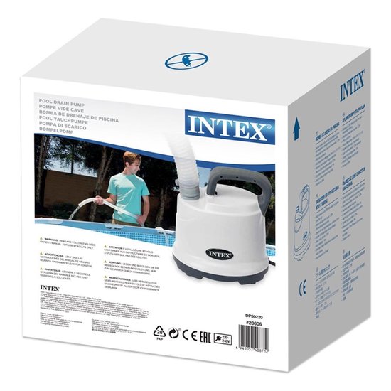 Intex Zwembad Afvoerpomp 220-240V