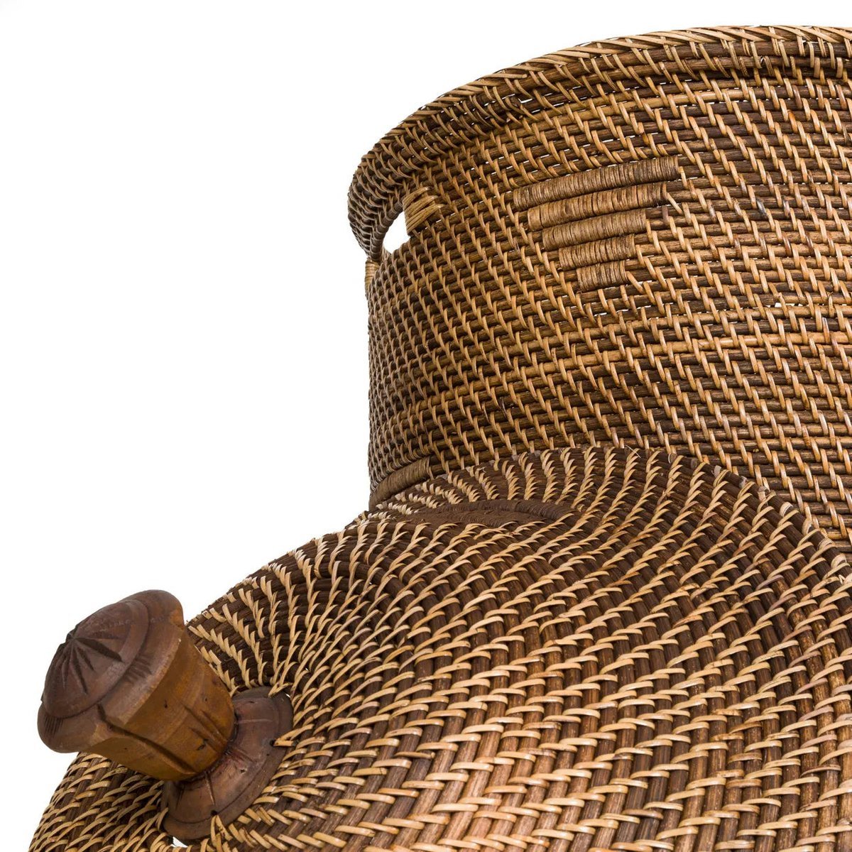 The Colonial Wasmand - Naturel Bruin - XL
