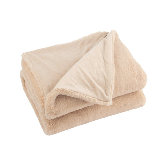 J-Line Plaid Cutie Polyester Licht Camel