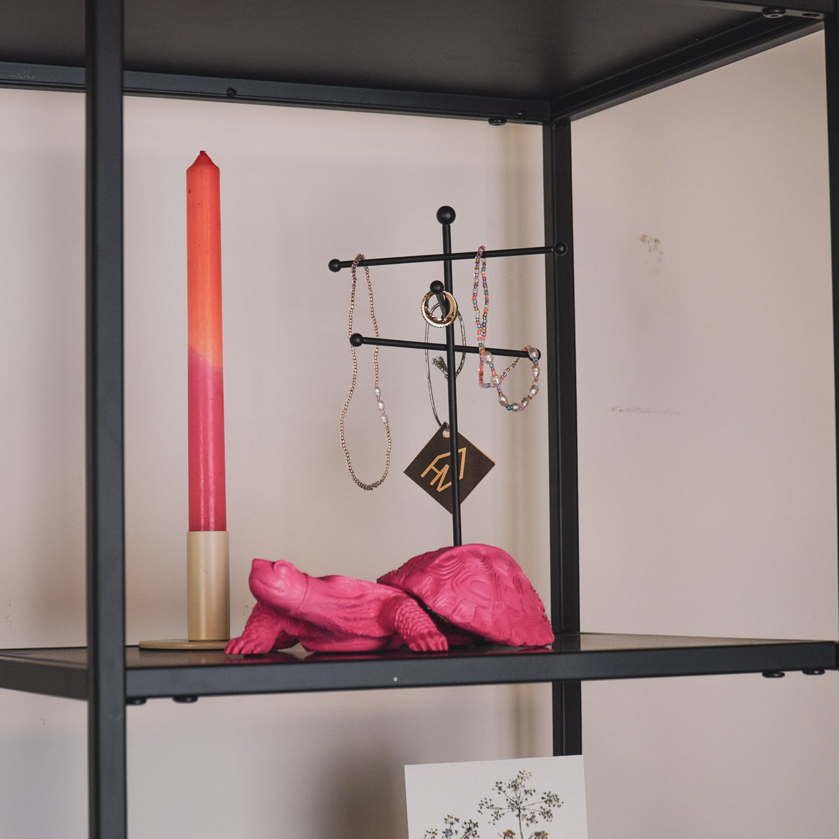 Schildpaddoos Neon Roze
