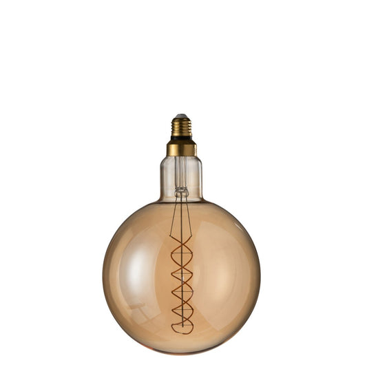 J-Line LED-lamp Amber G200 Double Spiral E27