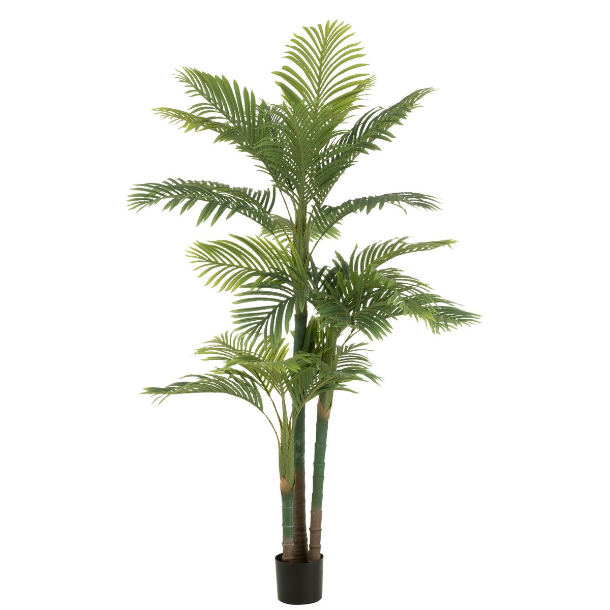 J-Line Palmboom Areca Pot Kunstmatig Groen