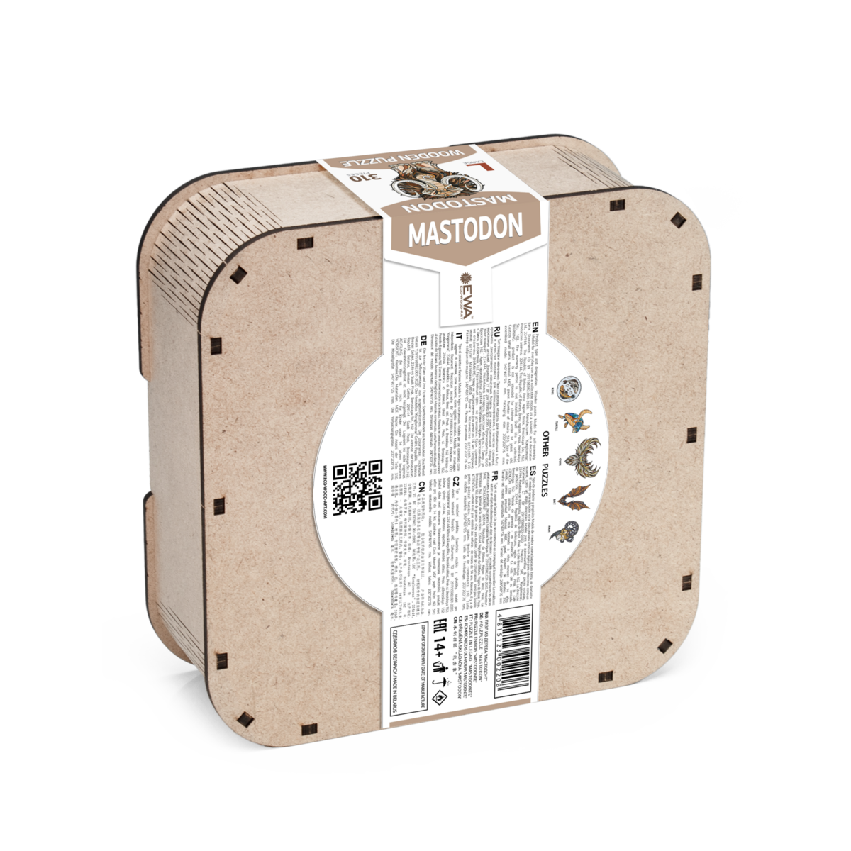 Houten Legpuzzel Mammoet