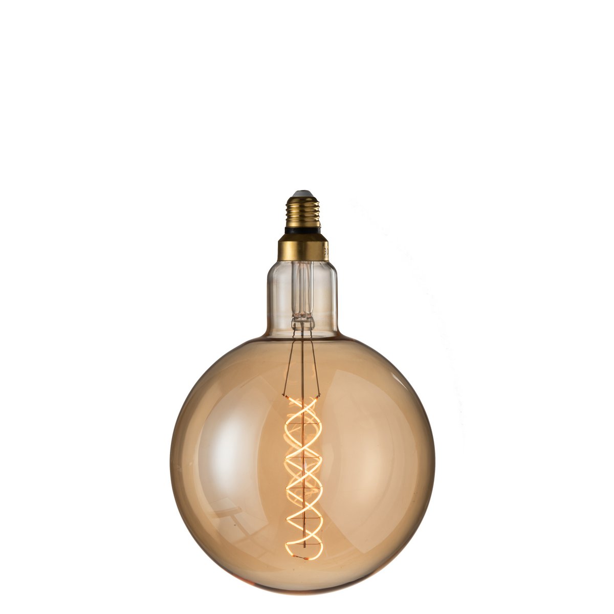 J-Line LED-lamp Amber G200 Double Spiral E27