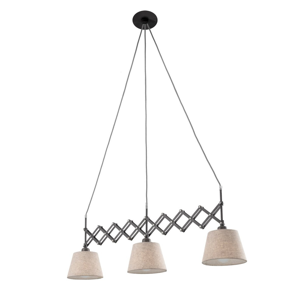 Hanglamp "Adrienne" uitrekbaar tot 100cm