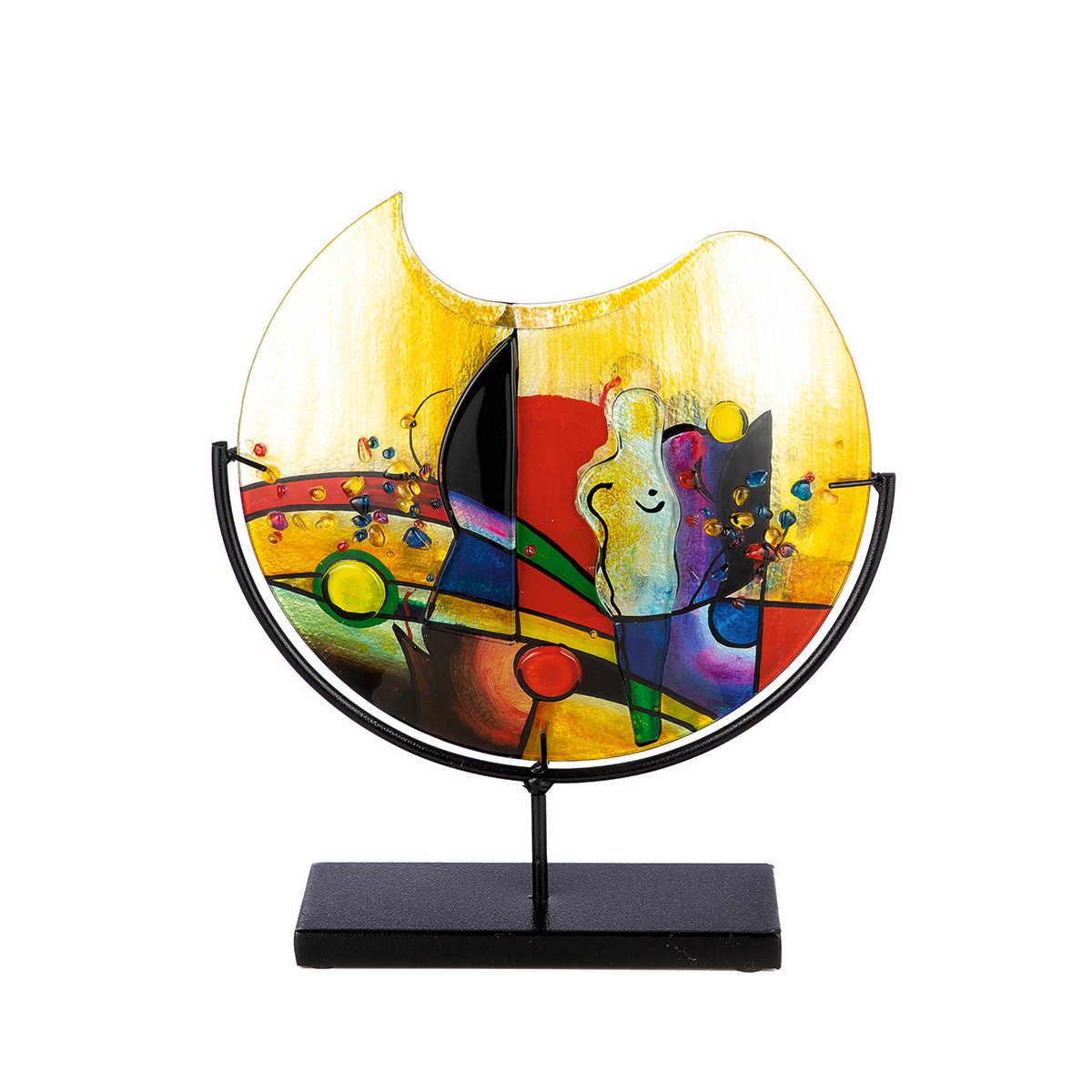 Ronde siervaas "Silhouette" H.38cm