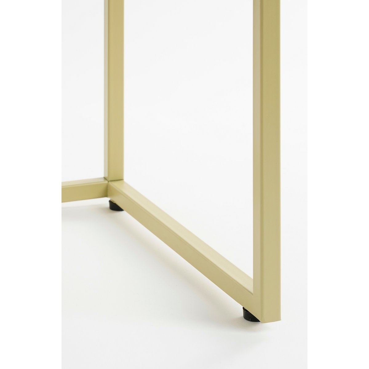 Clifton Opbergkast met Deuren - L38 x B35 x H90 cm - Metaal - Beige
