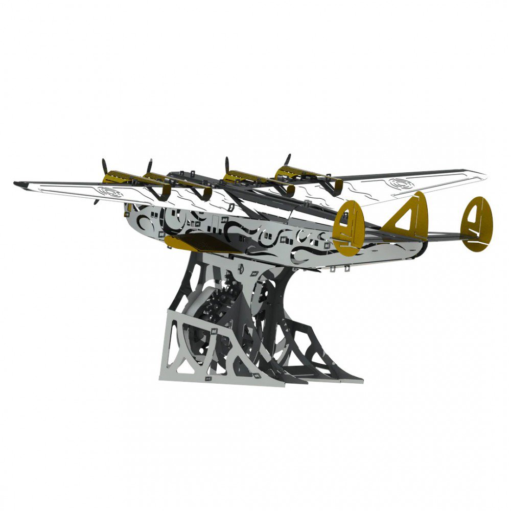 3D Metalen Bouwpakket Splashing Dreamer