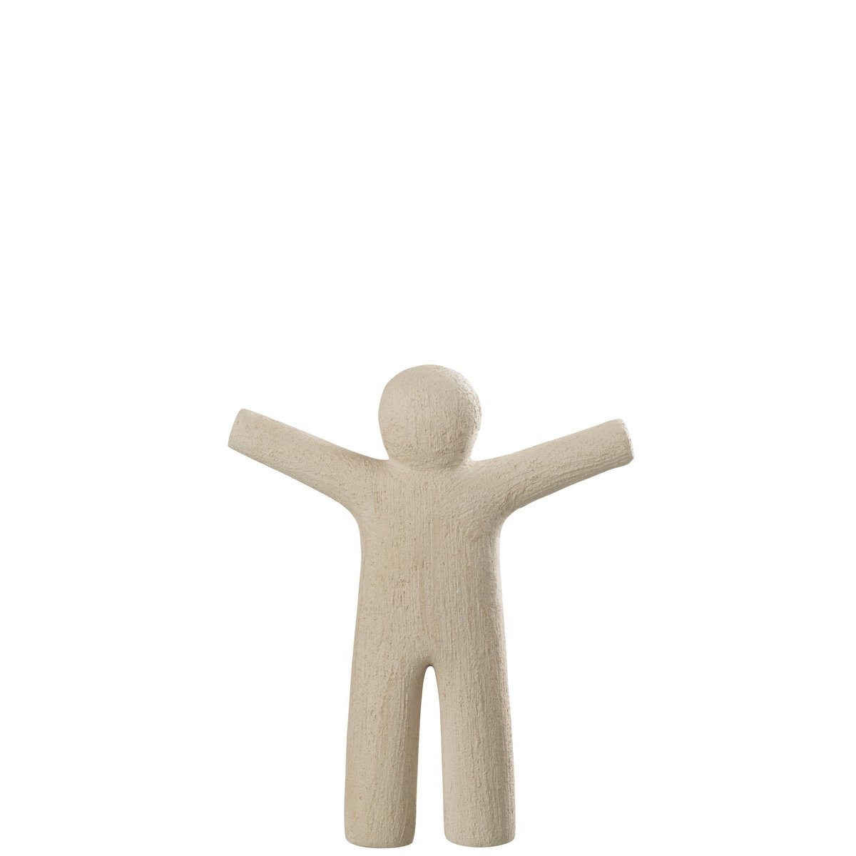 J-Line figuur P'tit Maurice - polyresin - beige - small