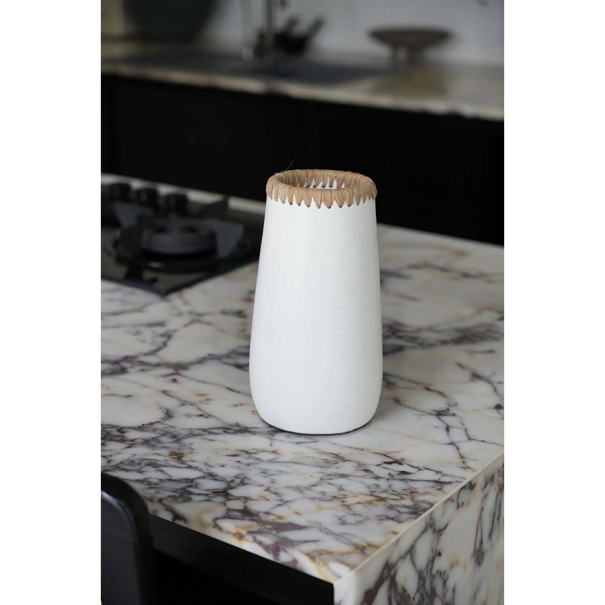 Sneaky Vase - Wit Naturel - M
