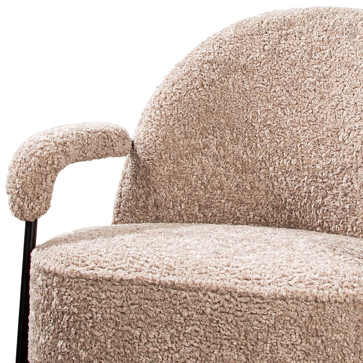 Stoel / fauteuil ovina beige H 79 cm