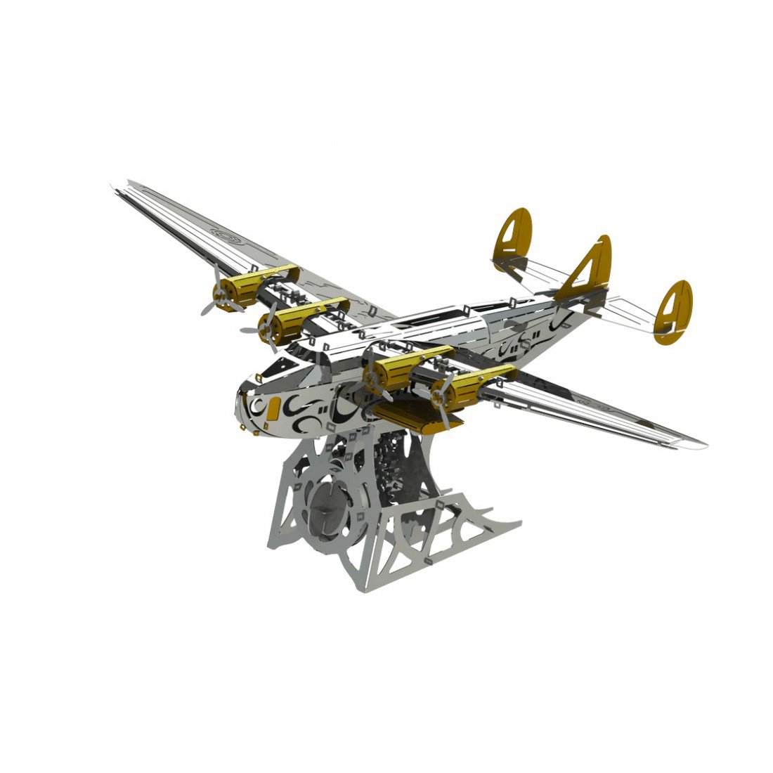 3D Metalen Bouwpakket Splashing Dreamer