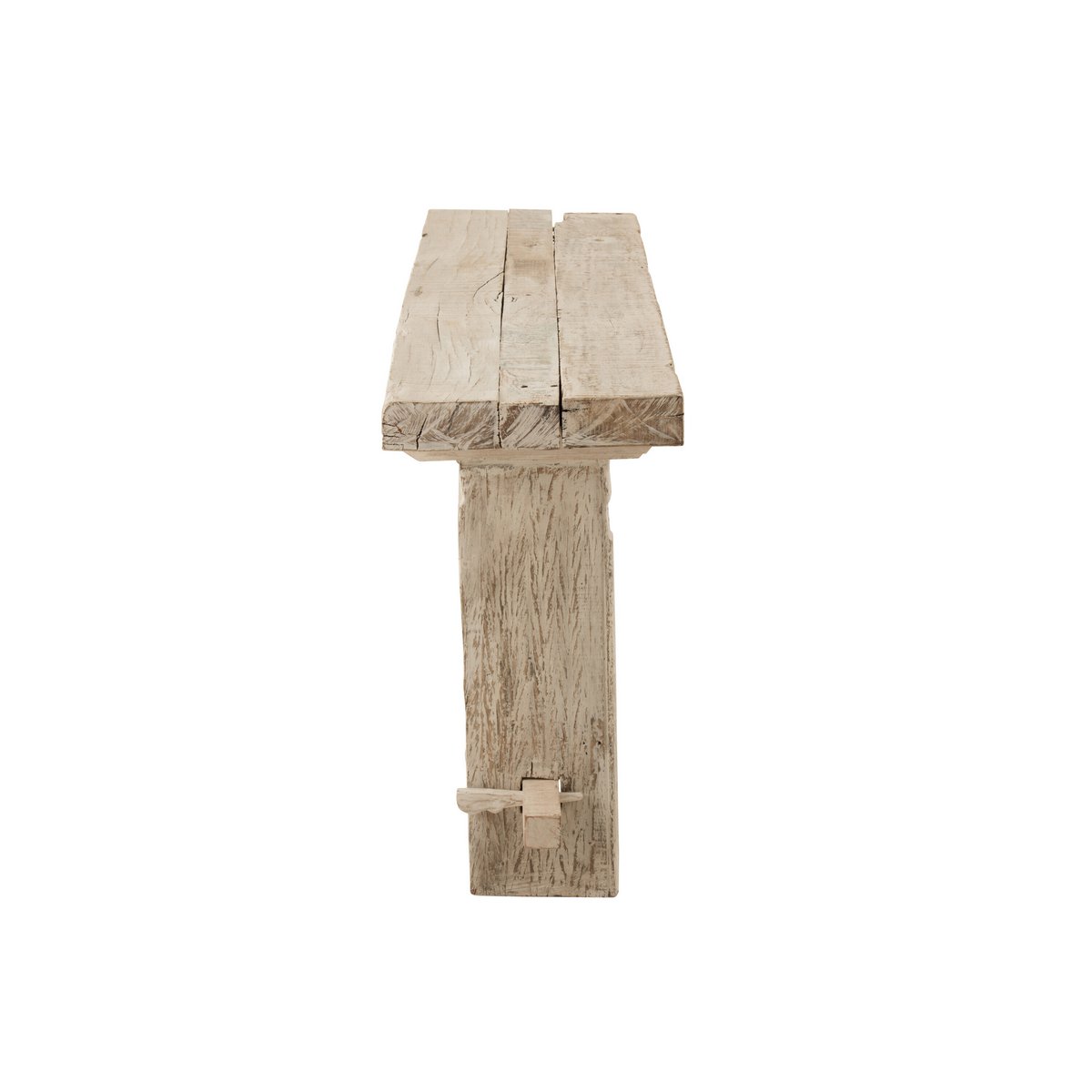 J-Line Console Brut Gerecycleerd Hout White Wash