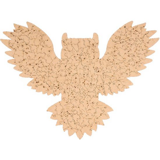 Houten Legpuzzel Uil