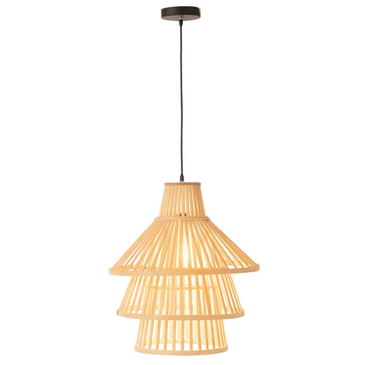 J-Line hanglamp Lagen - hout - naturel - large
