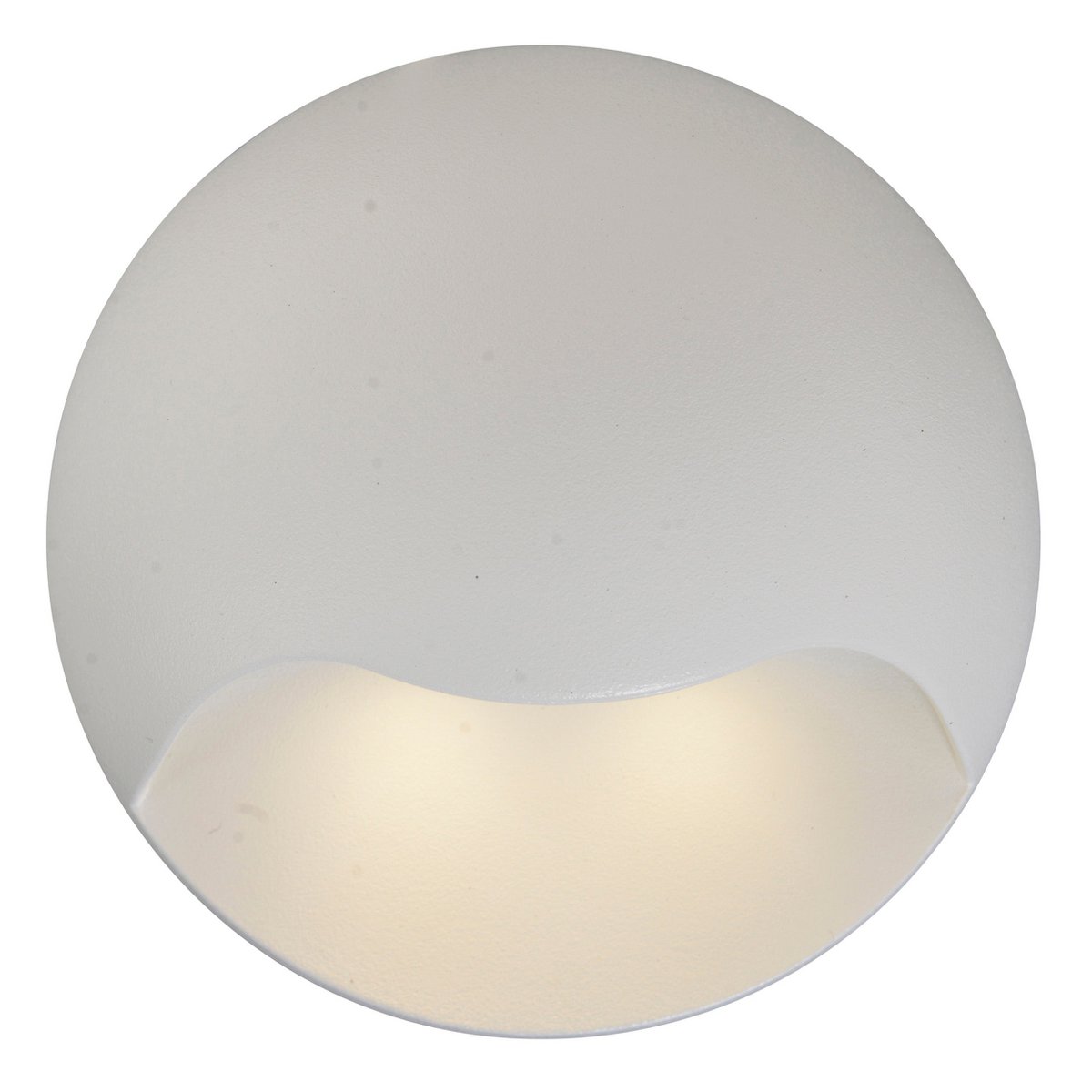 Wandlamp buiten LED "Vedus" diameter 13 cm Wit