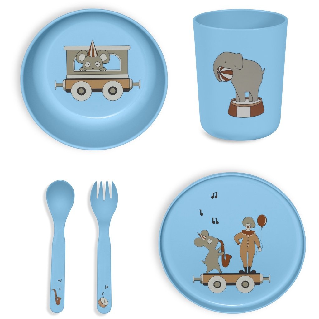 Marius bioplastic dinerset 5-pack