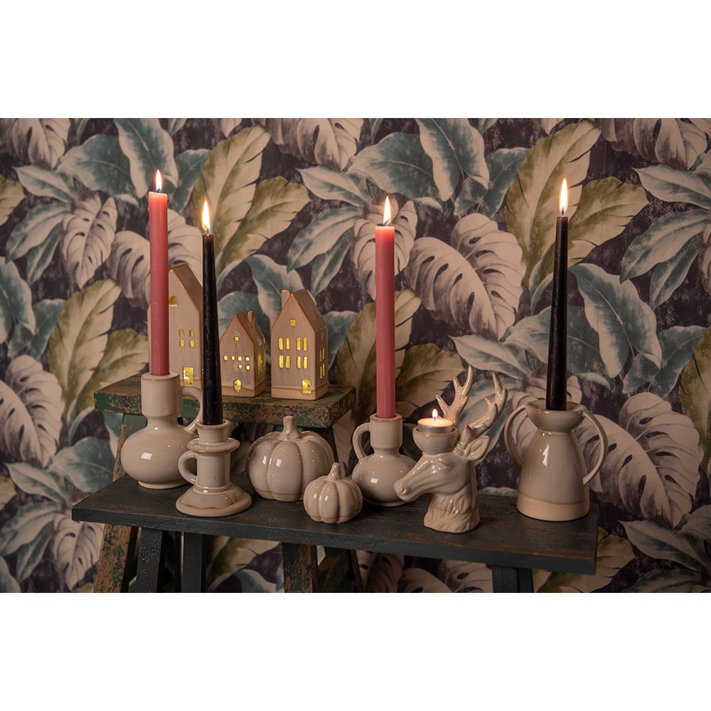 Waxinelichthouder Rendier 15x12x21 cm