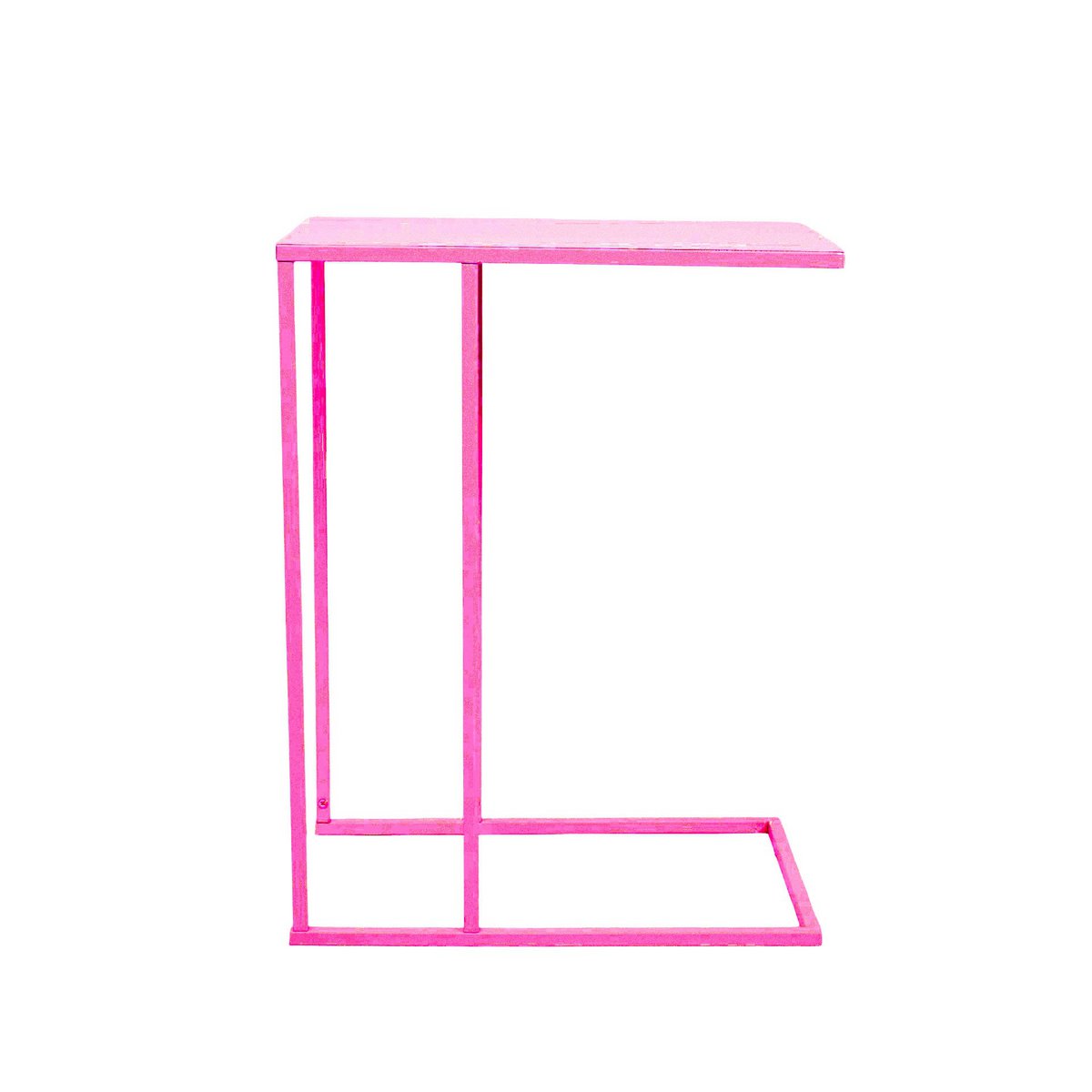 Bijzettafel Metaal Roze