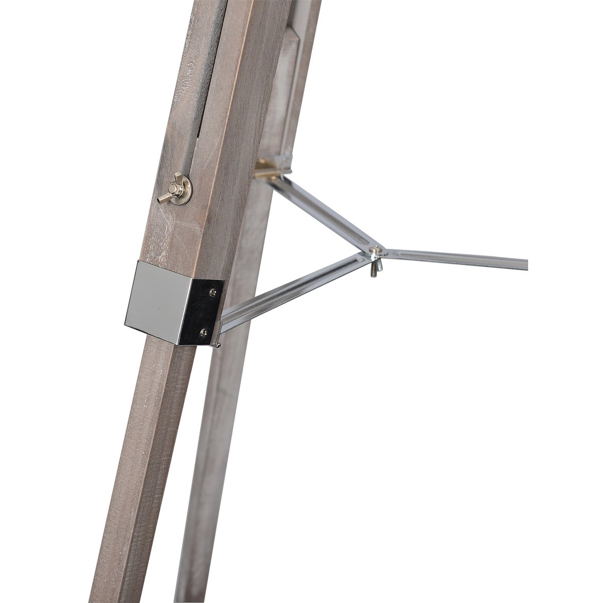Staande lamp driepoot "Holly" verstelbaar 100-140 cm hoog hout