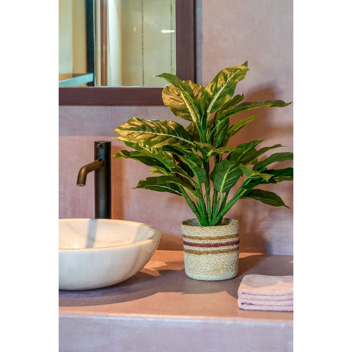 Evergreen Kunstplant in Bloempot Stan - H49 x Ø40 cm - Groen