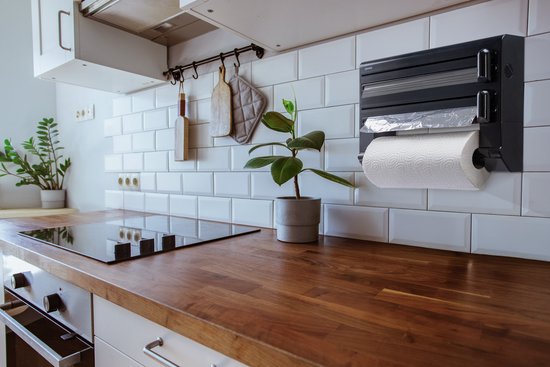 Leifheit Parat rollenhouder zwart