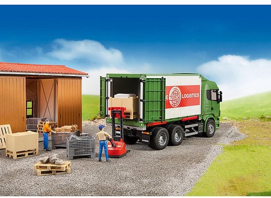 Bruder 02415 Logistiekset 14-delig