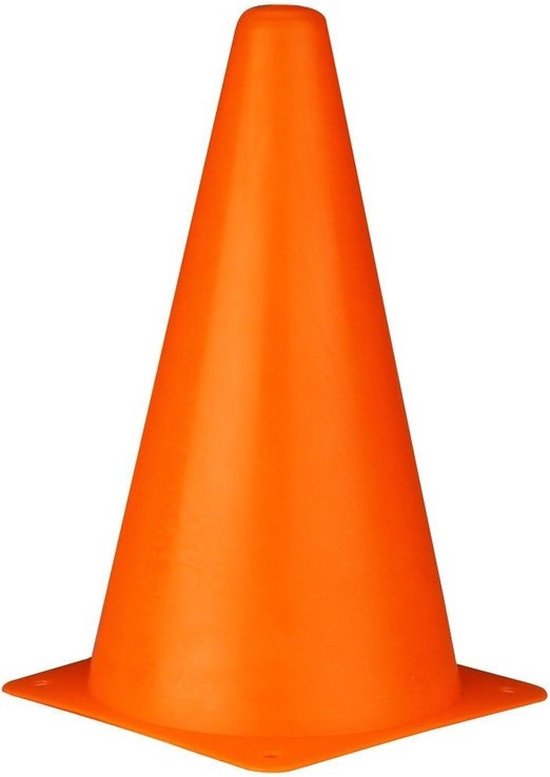 SportX Oranje Pionnen 22 cm 4 Stuks