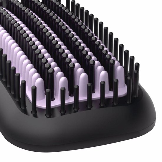 Philips BHH880/00 Verwarmde Ontkrulborstel Zwart/Paars