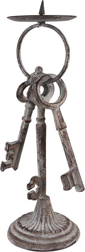 Kandelaar sleutels 13x11x33 cm