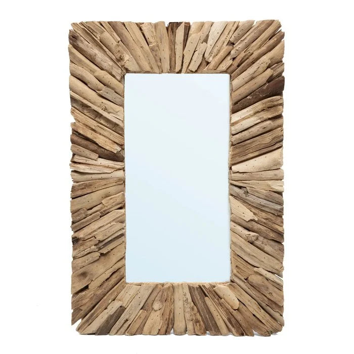 Driftwood Framed Spiegel - Naturel