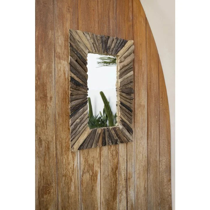 Driftwood Framed Spiegel - Naturel