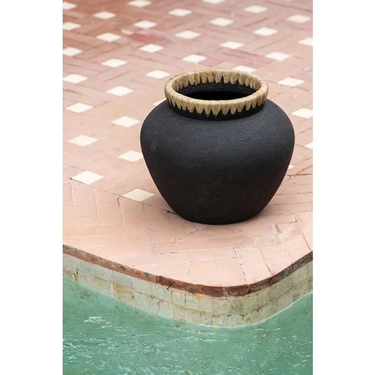 Styly Vaas - Zwart Naturel - L