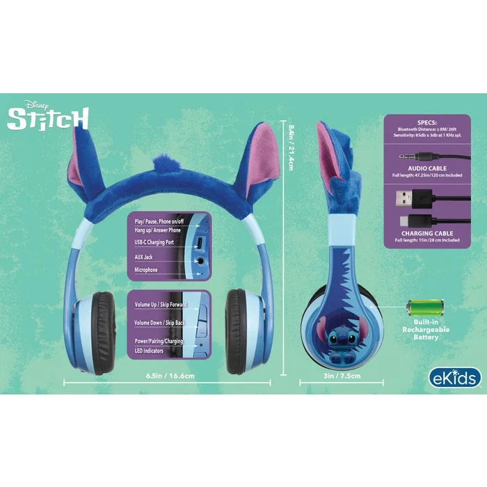 Stitch Bluetooth Junior hoofdtelefoon