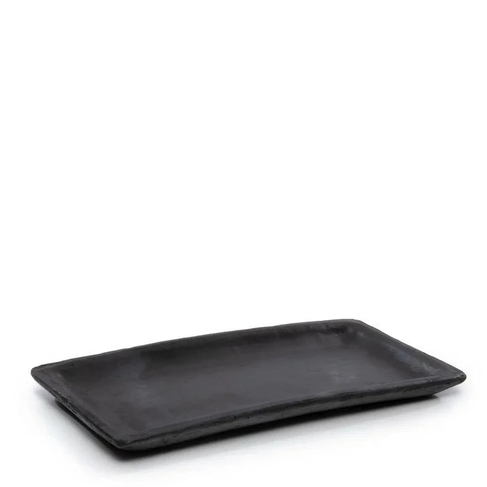 Burned Sushi Bord - Zwart - M
