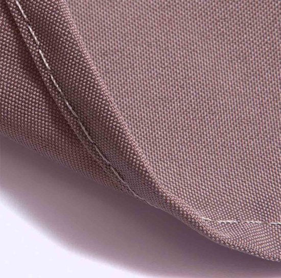 Parasol Syros 280x280cm opdraai TAUPE