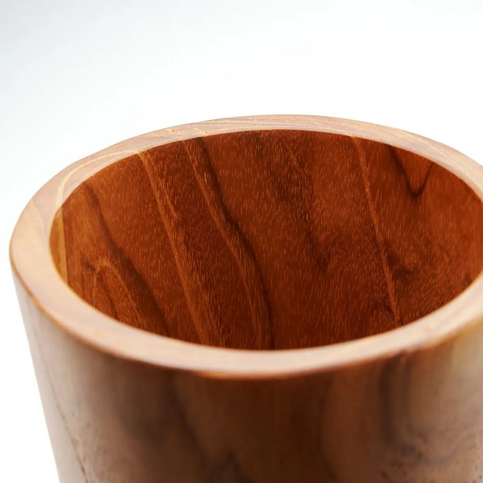 Teakwortelbeker - 12cm hoog