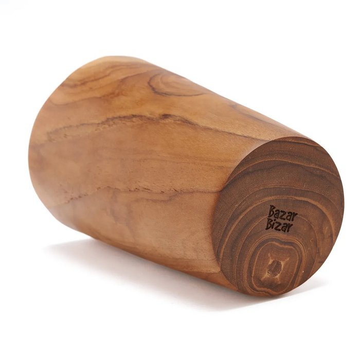 Teakwortelbeker - 12cm hoog