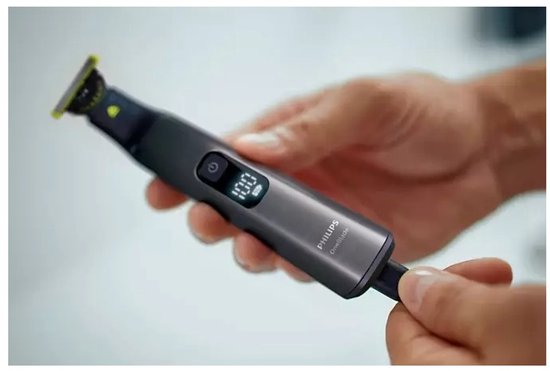 Philips QP6552/15 Trimmer Antraciet/Groen