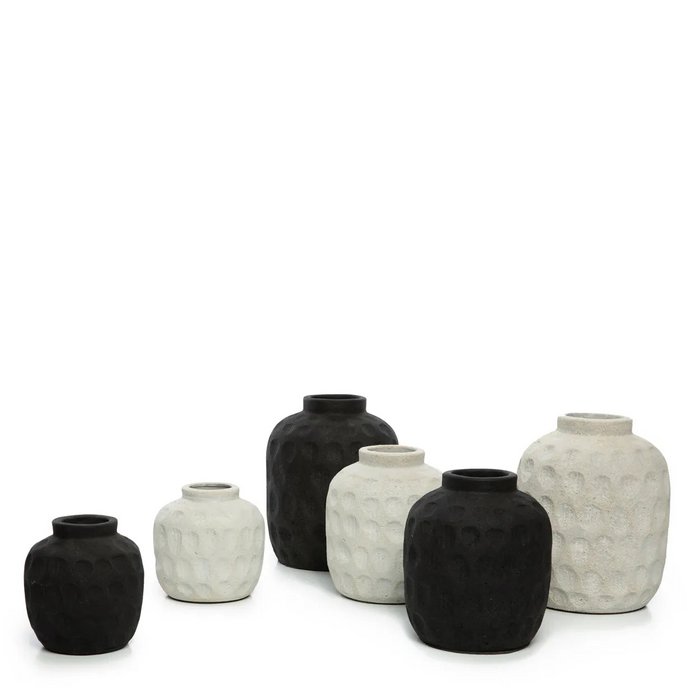 Trendy Vaas - Zwart - L