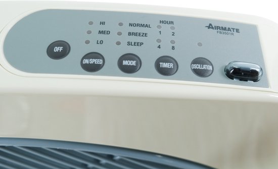 Airmate Box Ventilator + Afstandsbediening 8u Timer