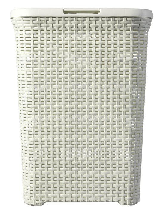 Curver Style Wasmand met Deksel 40L Wit