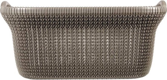 Curver Knit wasmand 40ltr bruin